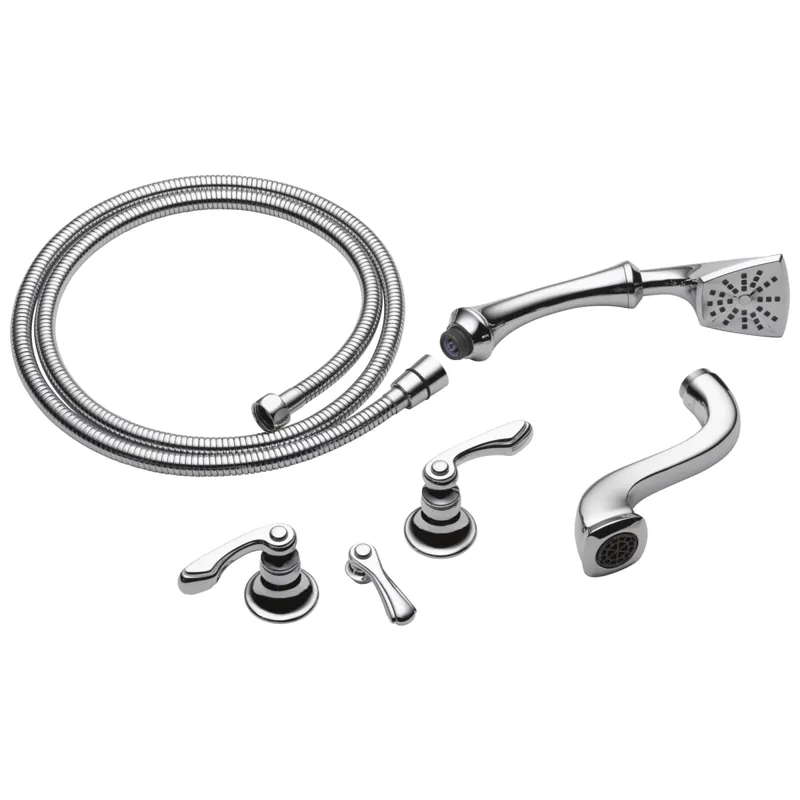 Brizo T70385-PC Charlotte Two-Handle Tub Filler Trim Kit