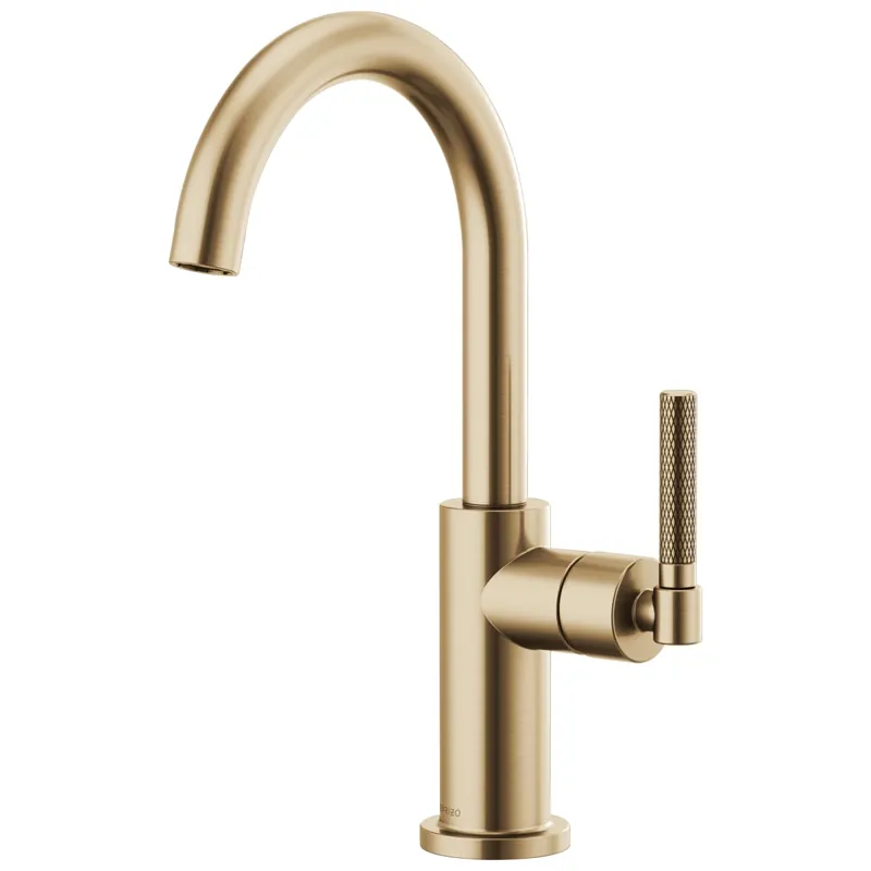 Brizo 61043LF-GL Litze Single Handle Bar Faucet Luxe Gold