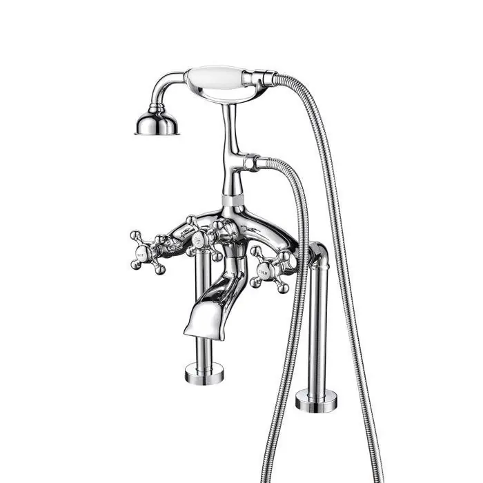 Barclay 4613-MC Tub Rim-Mounted Filler with Diverter