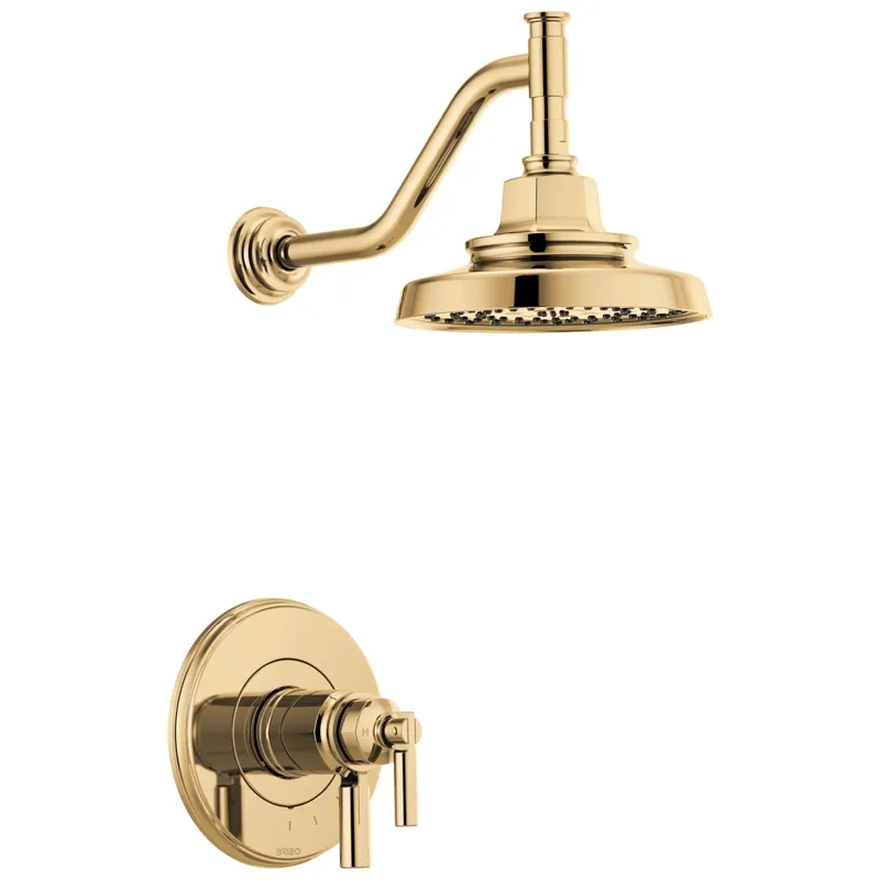 Brizo T60276-PG Shower Trim Invari TempAssure Thermostatic 1.75 Gallons per Minute