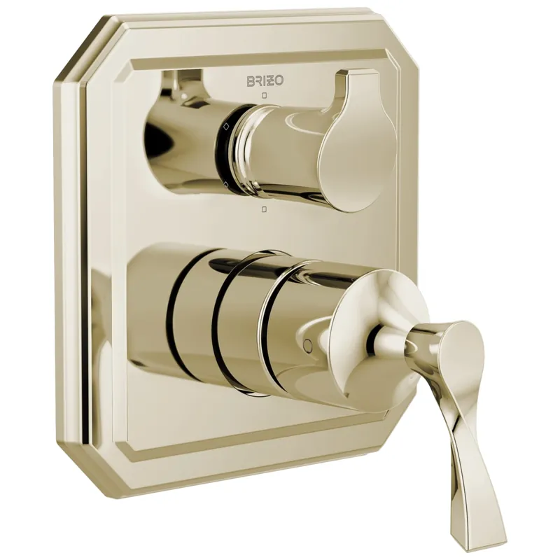 Brizo T75P630-PN Pressure Balance Valve Trim with Integrated 6 Function Diverter
