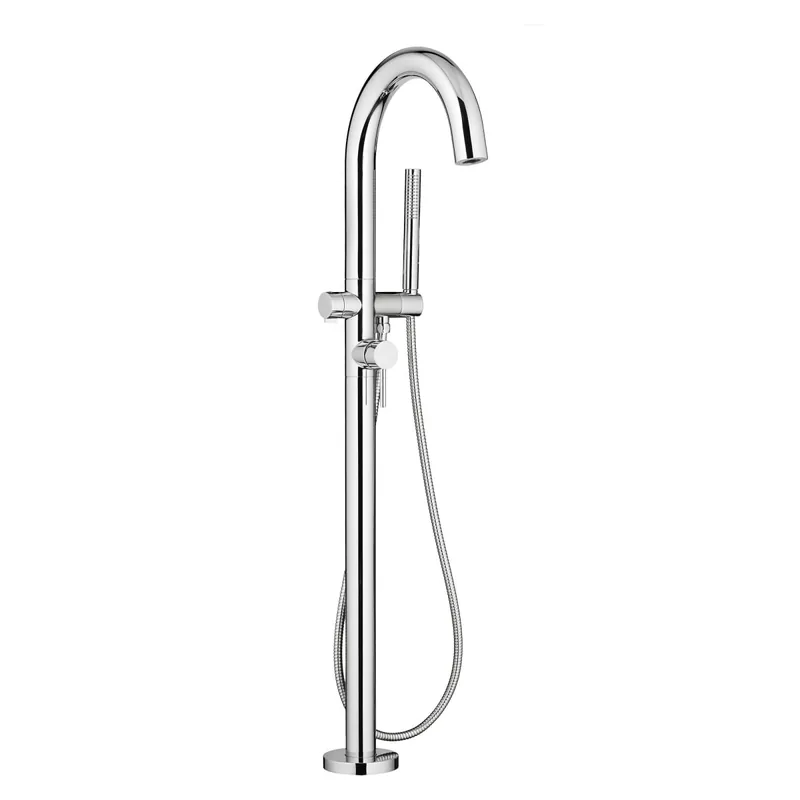 American Standard T064951.002 Contemporary Single Handle Lever Floor Mount Filler