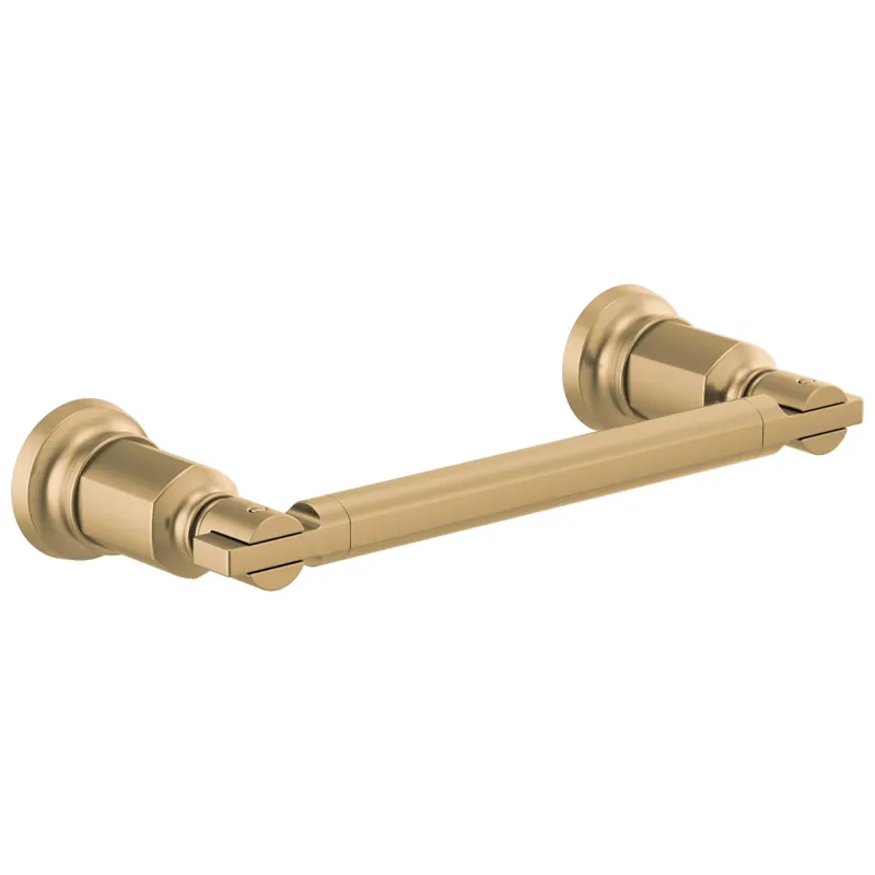 Brizo 694776-GL Invari 8 in. Towel Bar Luxe Gold