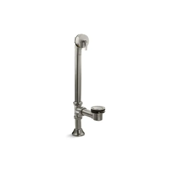 Kohler 7178-BN Iron Works Brass Trip Lever Drain Vibrant Brushed Nickel