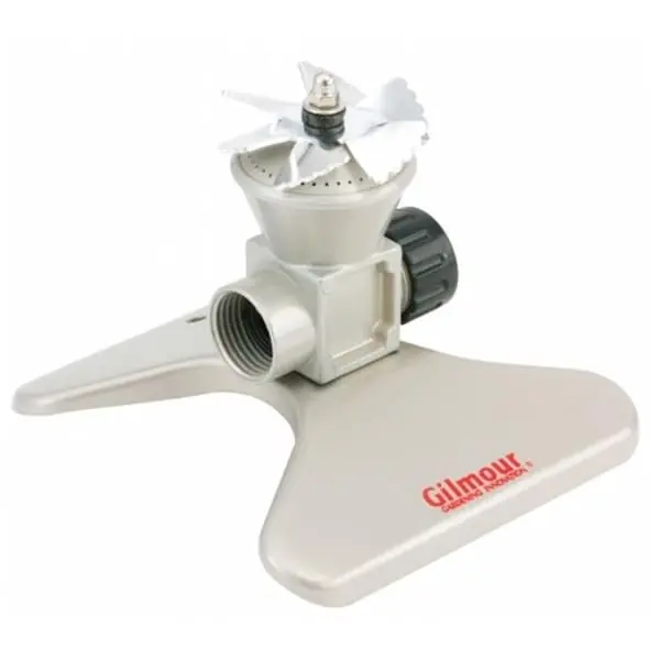 Gilmour 832 Metal Elevated Base Sprinkler 1024 sq. ft.