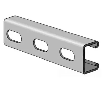 Atkore PS520EH10 Plain Steel Channel 10 ft. x 1-5/8 in. x 13/16 in.