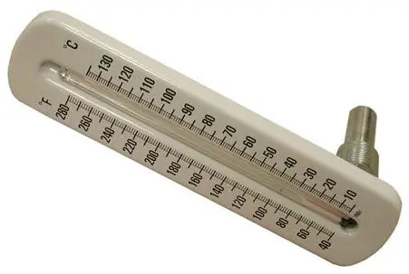 Wal-Rich 1722008 Hot Water Thermometer Angle Brass Well
