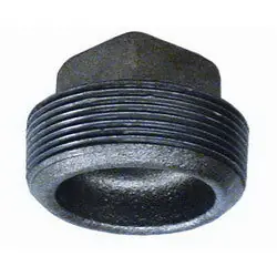 Macomb Group 4SCPMIBIX 4 Blk Mi Sq Head Plug Cored 4 IN
