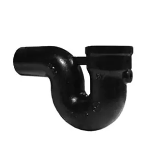 Tyler Pipe 004837 4 Sv P-Trap W/1/2 In Heel Tap