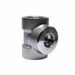 Macomb Group SW3406D-2408 1 1/2 x 1 1/2 x 1/2 3000 304L SS SOC RED Tee Global