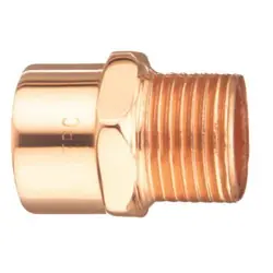 Macomb Group 10030358 1-1/4 x 1-1/2 Wrot C X Mpt Red Adapter