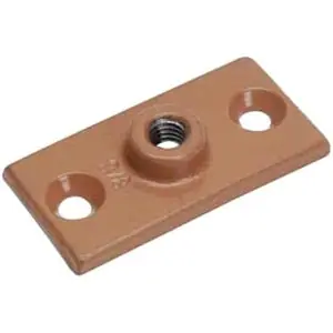 Macomb Group B3199RCT-1/2 Rod Copper Plated Ceiling Flange