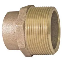 Macomb Group 10034357 2 x 2-1/2 Cast C x MPT Red Adapter