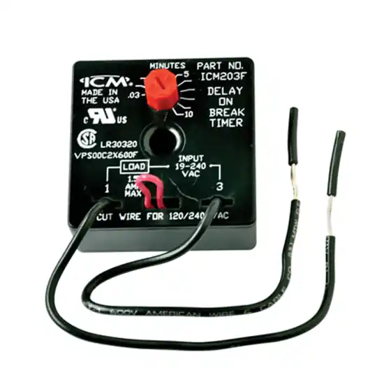 Diversitech ICM-203F Delay-On-Break Relay 18-240 V