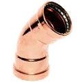 Legend Valve 450-031P LegendPress® 45 deg Elbow 4 in