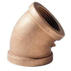 Macomb Group 01215BRT45I 1/8 150 Brass Thrd 45 Ell Global