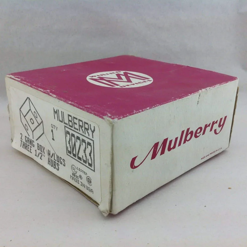Mulberry Metal Products 30233 Royal Mountie Weatherproof Box 3 Outlets