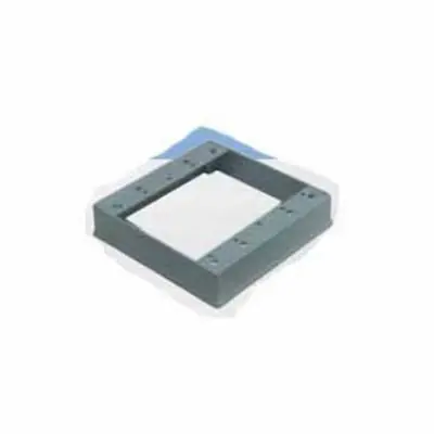 Mulberry Metal Products 30273 Weatherproof Box Extension 2 Gangs 4-1/2 in L x 4-1/2 in W x 1-1/4 in D