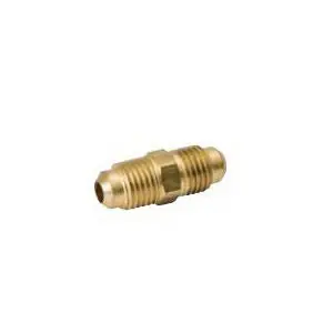 Mueller Streamline A 00325 Union Connector 1/4 in Male Flared x 1/4 in Male Flared