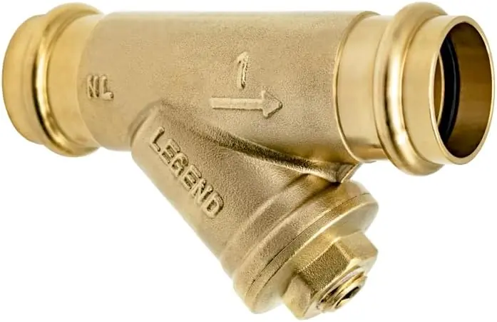 Legend Valve 105-706PNL 1-1/4 inches P-16NL Press Y-Strainer