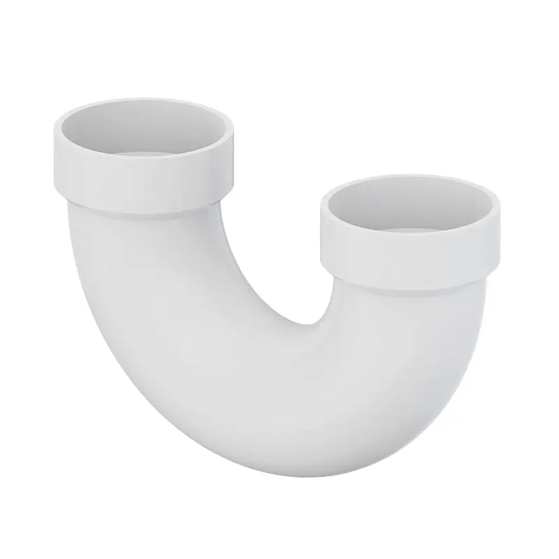 Tigre 700-3655 DWV Return Bend 3 in Hub x 3 in Hub PVC