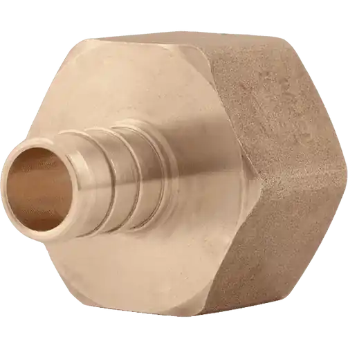 Sharkbite UC068LF 1/2 inches x 3/4 inches FNPT Brass PEX Crimp Female Connector