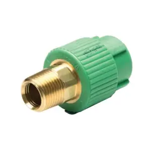 Aquatherm 1070075945 2-1/2 X 2-1/2 MPT Aquatherm Green Hex