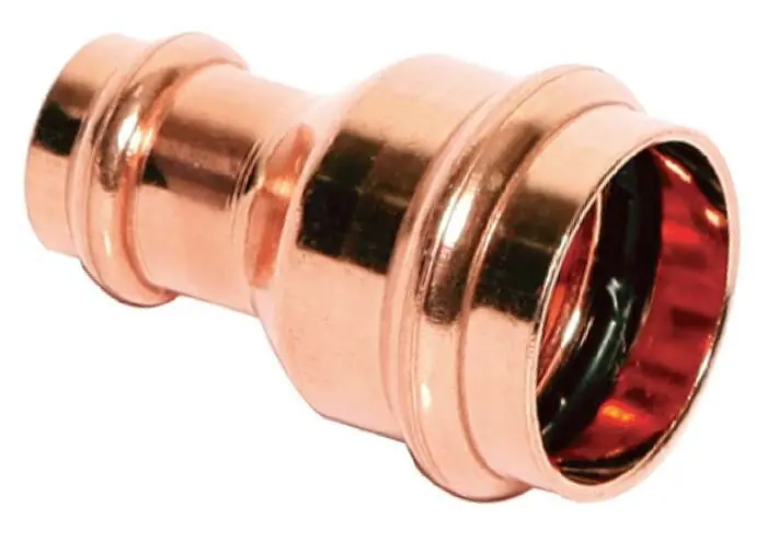 Legend Valve 450-542P Reducing Coupling 1-1/2 in Press x 1-1/4 in Press