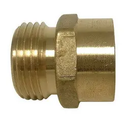 Macomb Group 1051-8FPFH 3/4 Fght X 1/2 Fpt Brass Grdn Hose Adapter