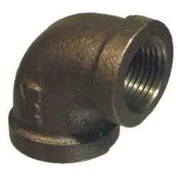 Macomb Group EXD.BML 3/4 x 1/2 Std Blk Mi 90 Red Ell