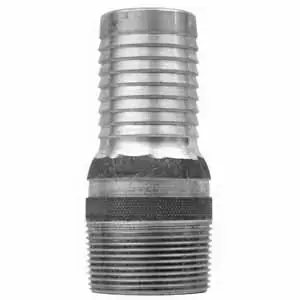 Macomb Group ST10 Unplated Stl Hose Barb King Combination Nipple