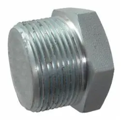Macomb Group 0253MGFSTHHP 1/4 3000 Galv Fs Thrd Hex Head Plug