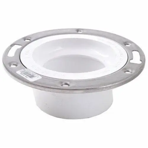 Macomb Group D811422 4 x 3 Pvc-dwv Hub Adj Closet Flange