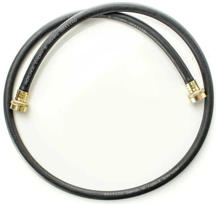 Pasco 466 Washing Machine Inlet Hose 6 ft 3/4 in Female x 3/4 in Female Hose Thread