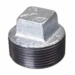 Macomb Group 1.NP Galv Sq Hd Cored Plug 1 IN