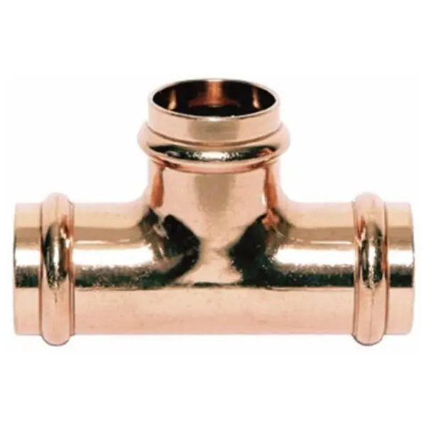 Legend Valve 450-211P Reducing Tee 1 in Press x 1 in Press x 1/2 in Press