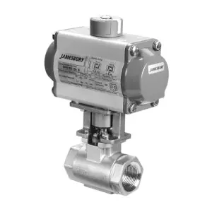 Neles 3/8-9FB-3600XTB Thrd Ss Ball Valve Std Port Eliminator Series W/Xtreme Seats