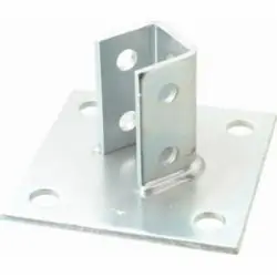 Macomb Group B281sqzn post base plated for double