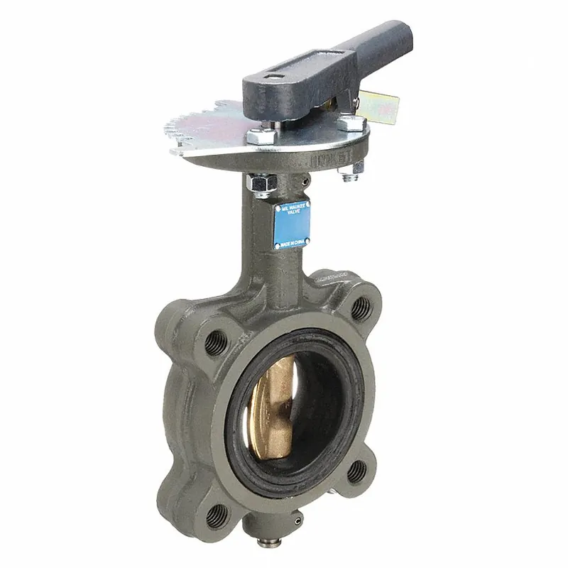 Milwaukee Valve CL223E3IN Ultra Pure CL Series Lug Style Butterfly Valve 3 in Nominal
