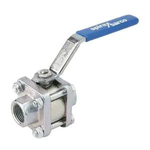 Spirax Sarco 3397310 M10S ISO Ball Valve 1/2 in