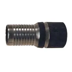 Macomb Group STB30 2-1/2 Steel Beveled Hose Barb King Combination Nipple