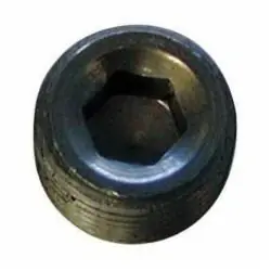 Macomb Group HB.100 Std Blk Cs Hex Countersunk Plug 1 IN