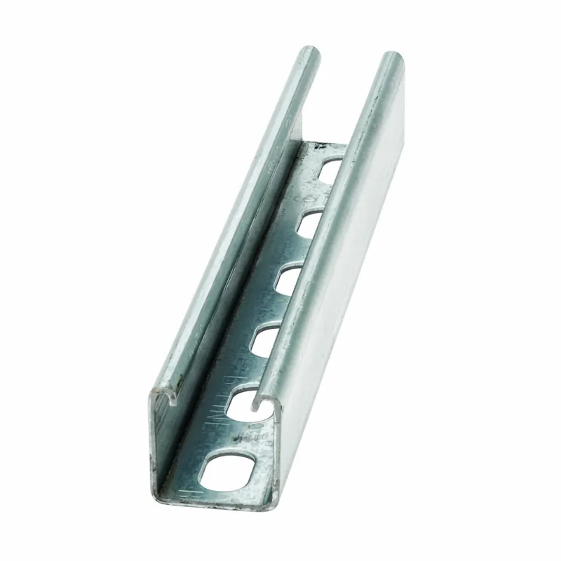 Eaton B-Line 78101103988 Strut Channel, 1-5/8 inches x 20 feet Carbon Steel Slotted B22SH-240YZN