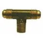 Macomb Group 10-210 3/8 x 3/8 x 1/4 Brass Fl x Fl x Mpt Tee