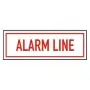 Fire Protection 02-014 6 x 2 Alarm Line Sprinkler Id Sign