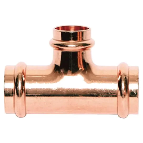 Legend Valve 450-215P Reducing Tee 1-1/4 in Press x 1-1/4 in Press x 3/4 in Press