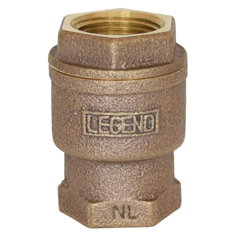 Legend Valve 105-446NL T-455 Spring Ck Vlv Ips 1-1/4 in