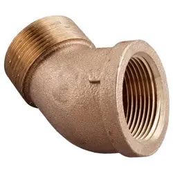 Macomb Group 01215BRTS45I 1/8 150 Brass Thrd St 45 Ell Global