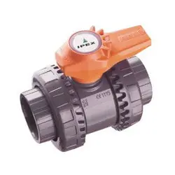 Macomb Group 353006 1 Ipex Pvc S80 Soc/Thrd Tu Ball Valve Viton 1 in