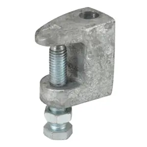 Macomb Group B3033Z-5/8 B3033 Pltd W Jaw Wedge C-Clamp